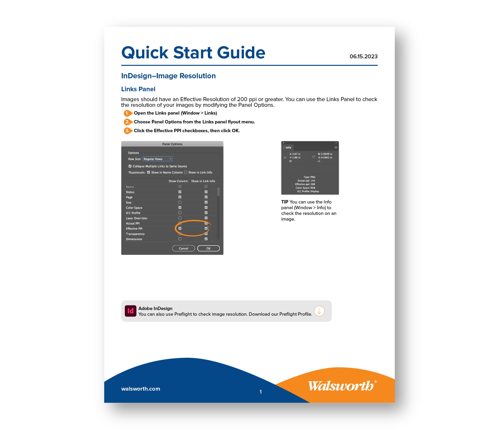 InDesign_Image_Res-Quick Start Guide Icons
