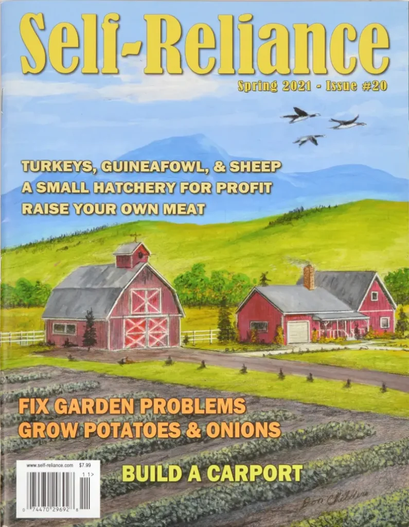 Self-Reliance Magazine Spring 2021 Cover