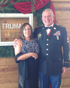 Angie Warner and husband at Truman Chapter event