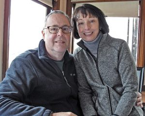 Phil Norton with his wife