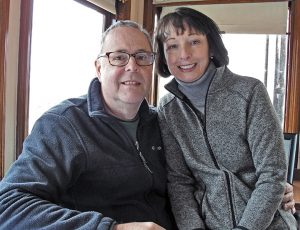 Phil Norton with his wife