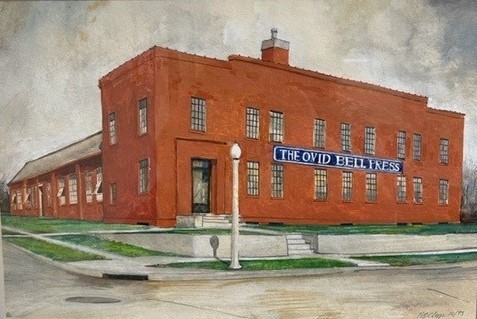 1935 Illustration of the Ovid Bell Plant