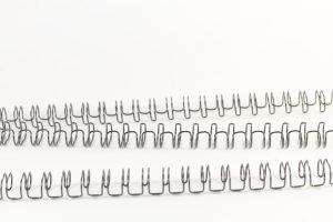 Black spire wire-o wires