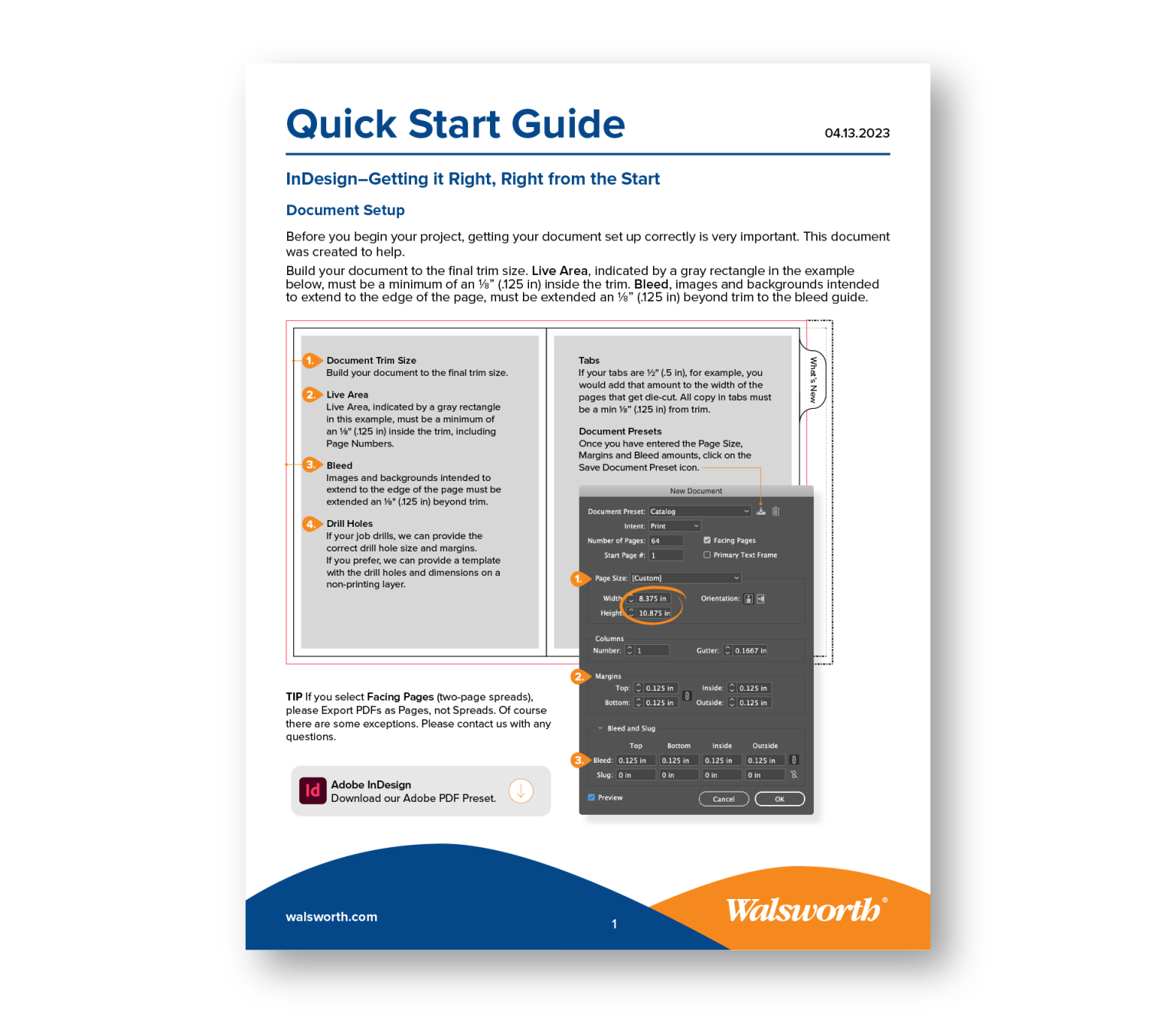 Quick Start Guides | Walsworth
