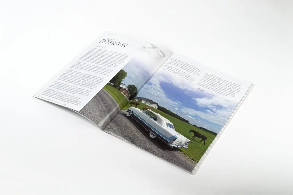 Antique Automobile Magazine Spread