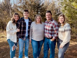 Laurie Cupp and her family