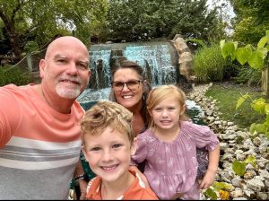 Kevin Werderhausen and family