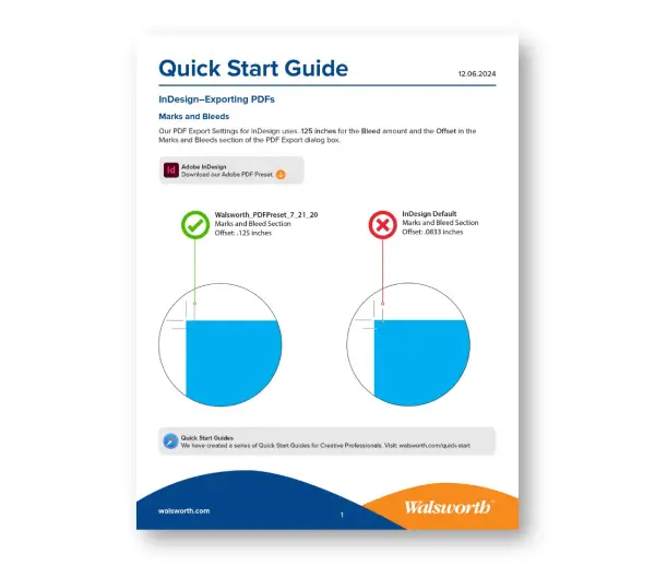 InDesign Export Guide