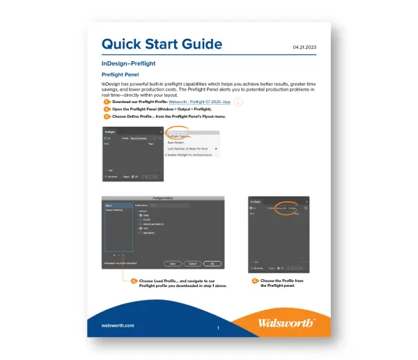 InDesign - Preflight