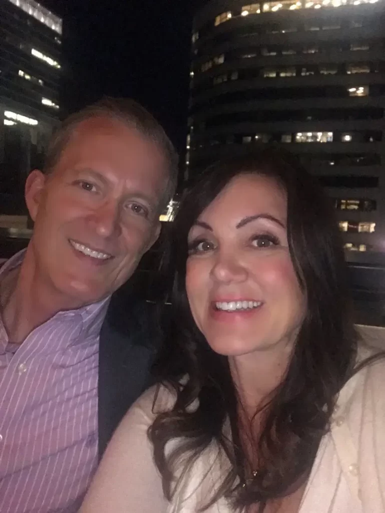 Greg and his wife Patricia
