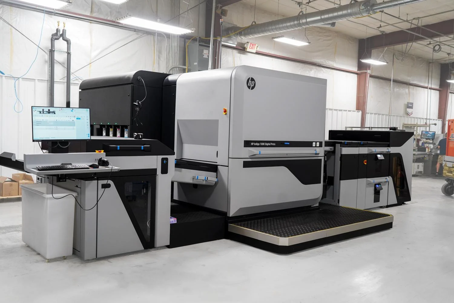 A digital printing press in Walsworth -- Eau Claire