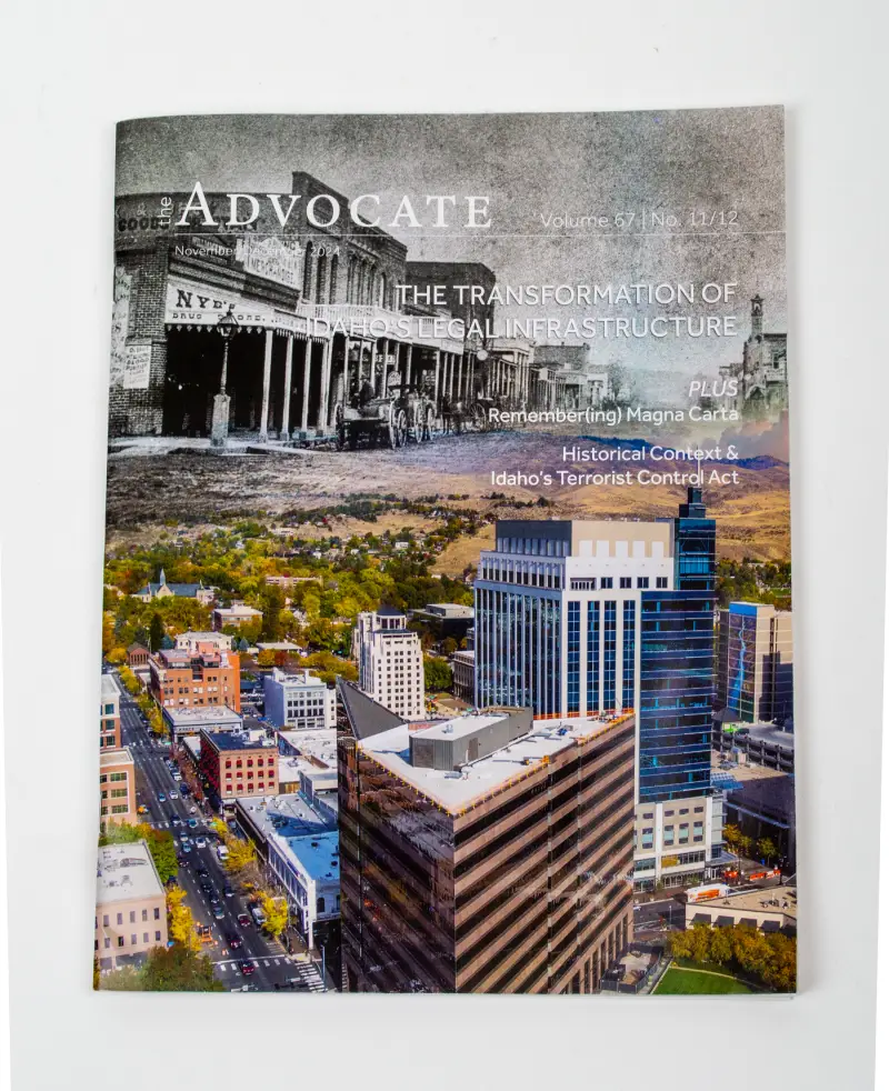 Advocate Idaho Cover