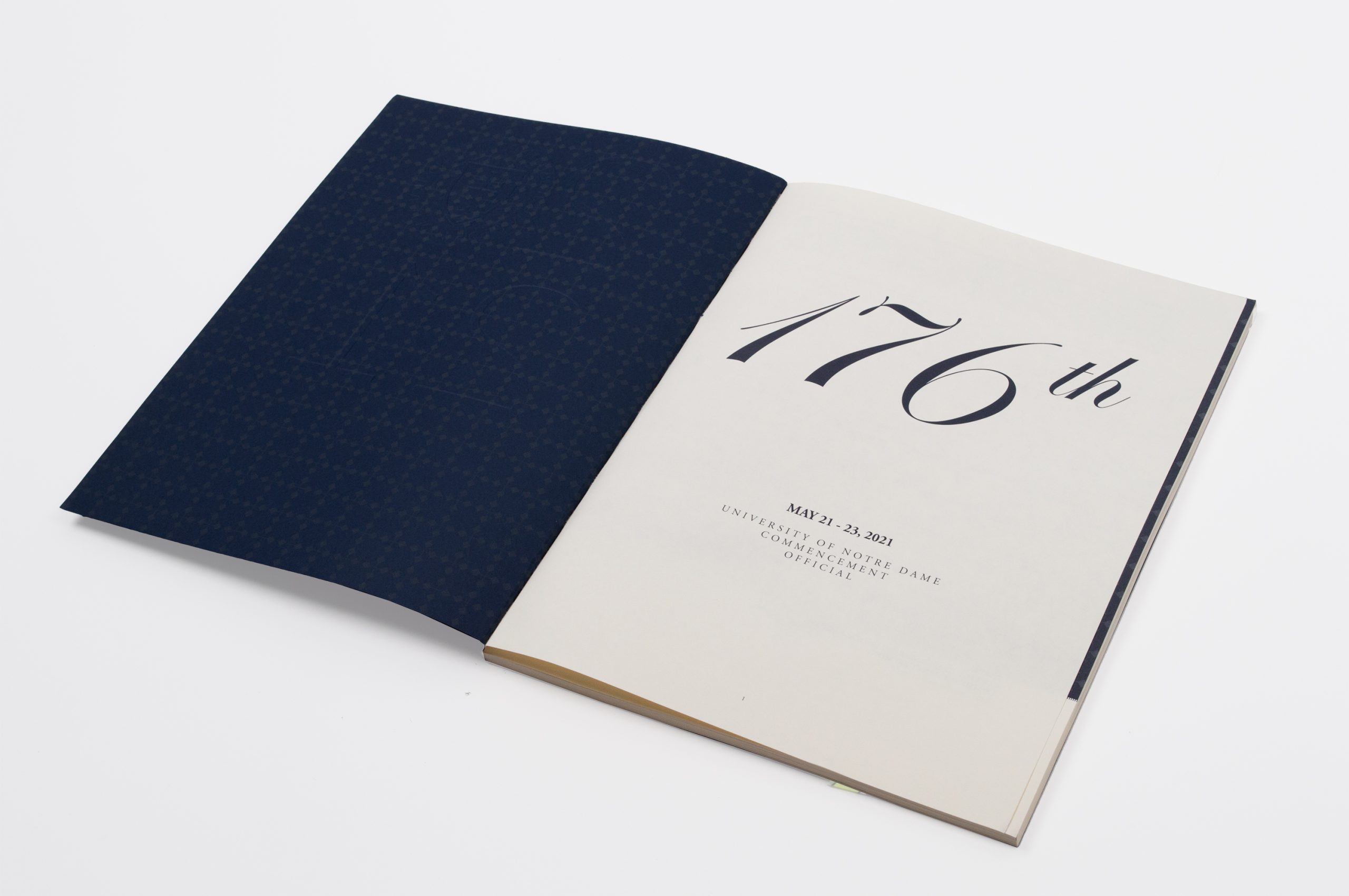 Notre Dame Commencement Spread