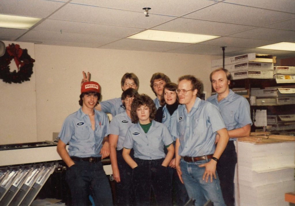 The early PESI print team