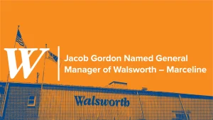Jacob Gordon named General Manager of Walsworth - Marceline